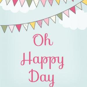 Oh Happy Day Art Print on Luulla